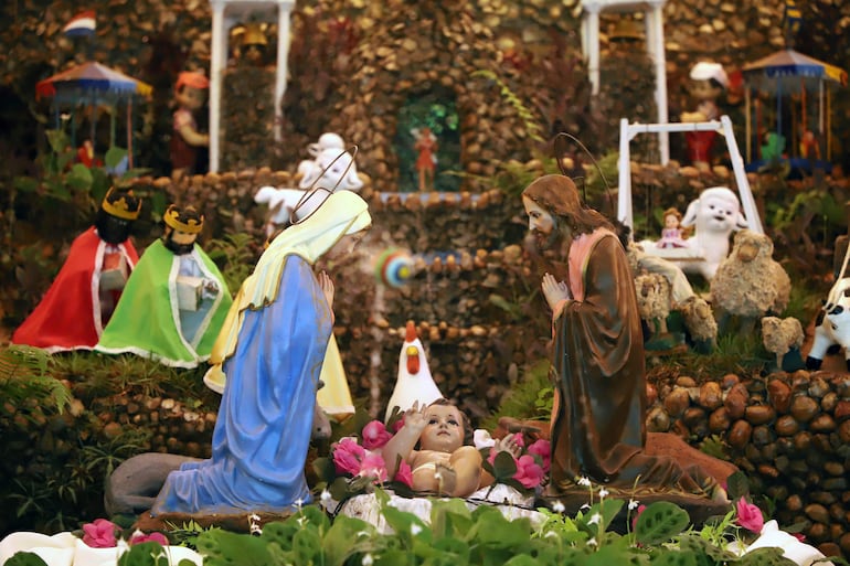 El nacimiento podrá ser visitado hasta el 30 de diciembre. El día 25, los presentes podrán disfrutar del clericó.