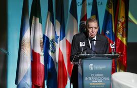 El excandidato presidencial venezolano Edmundo González Urrutia, en una foto de archivo. Su yerno cumple cinco meses "secuestrado" por la dictadura de Maduro.