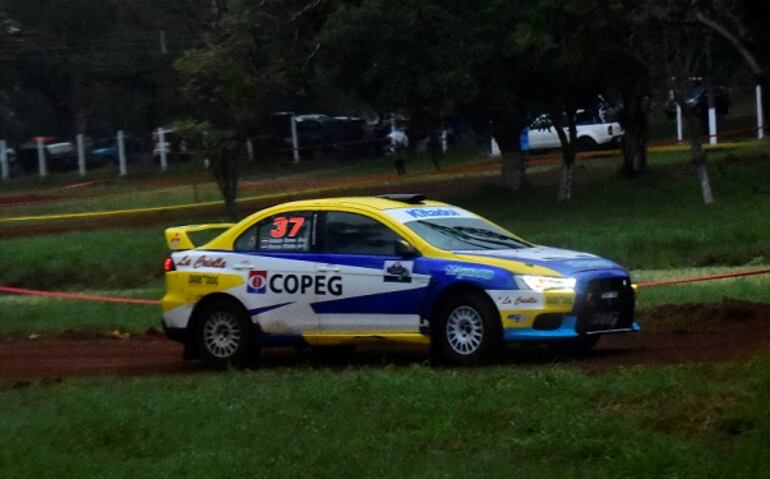Antonio Ramos y Ricardo Villalba, una tripulación protagonista dentro del Campeonato Regional, estarán en carrera con el Mitsubishi Lancer EVO X.