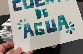 Portada del libro infantil "Cuento de agua", escrito e ilustrado por Ana Laura Arenas, que será presentado este domingo.