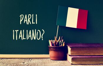 Imagen ilustrativa. Clases de italiana en la UNA.