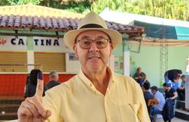 Roberto González Vaesken, exgobernador de Alto Paraná.