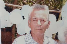 Alejandro Martínez Báez, de 76 años, quien fue reportado como desaparecido en Mariano Roque Alonso