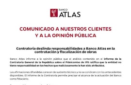 banco atlas comunicado