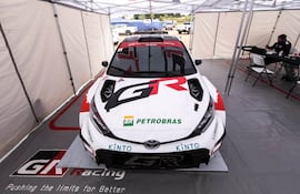 Fabrizio Galanti, último ganador del SP en el VRD (tercera fecha), estará copilotado por Tadeo Carrasco, en este Toyota GR Yaris Rally2, del Toyota Gazoo Racing Paraguay.