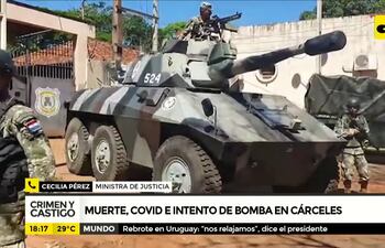 Muerte, Covid e intento de bomba en las cárceles