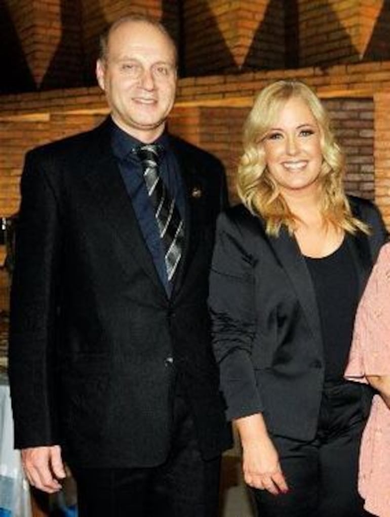 Fabián Bozzolo y Menchi Barriocanal (Foto: Archivo ABC Color)