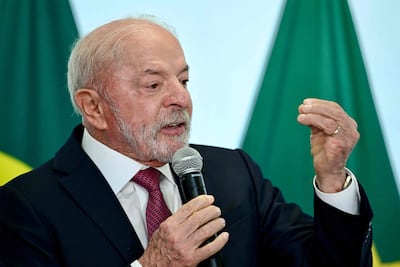 Presidente de Brasil, Luiz Inácio Lula Da Silva.