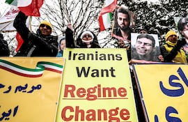 "Los iraníes quieren un cambio de régimen".