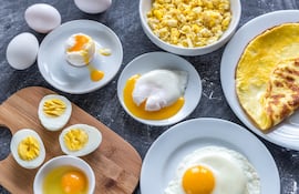 Diferentes formas de consumir huevos.