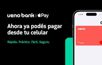 Apple Pay llega a Paraguay de la mano de ueno bank y Mastercard facilitando los pagos digitales en distintos comercios.
