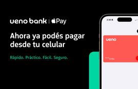 Apple Pay llega a Paraguay de la mano de ueno bank y Mastercard facilitando los pagos digitales en distintos comercios.