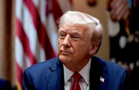 El presidente de los Estados Unidos de América, Donald Trump.