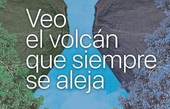 Imágenes para ilustrar la nota de lanzamiento del libro de Norma Flores Allende llamado "Veo el volcán que siempre se aleja".