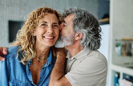 Pareja feliz.