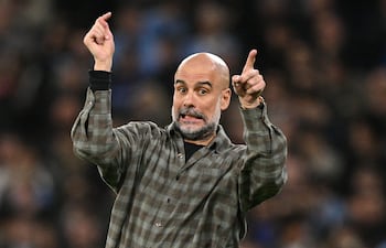 Pep Guardiola, blanco de las críticas tras el descalabro del Manchester City contra el Real Madrid.
