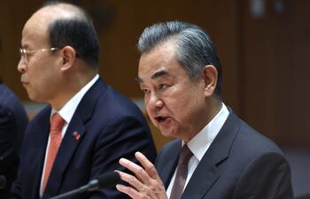 El ministro de Exteriores de China, Wang Yi.