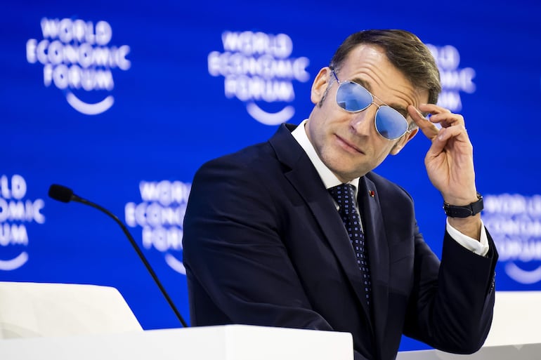 Emmanuel Macron, presidente de Francia.