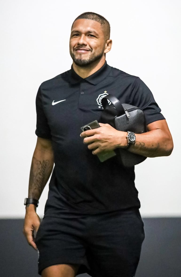 Richard Ortiz Bustos, capitán de Olimpia.