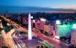 Obelisco, escultura de 67 metros de altura y símbolo de Buenos Aires.