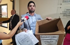 El diputado Raúl Benítez (Independiente) fue uno de los más férreos denunciantes de Hernán Rivas.