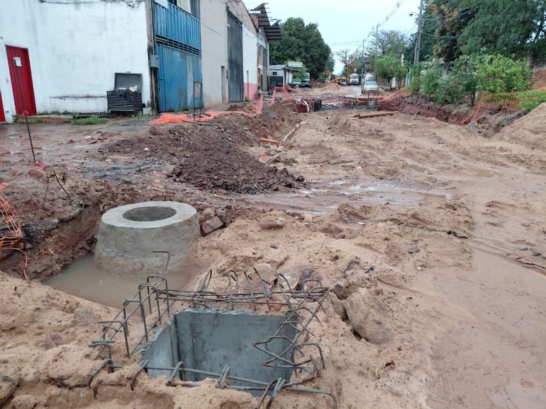 Los vecinos de barrio San Pablo piden la conclusión de la obras