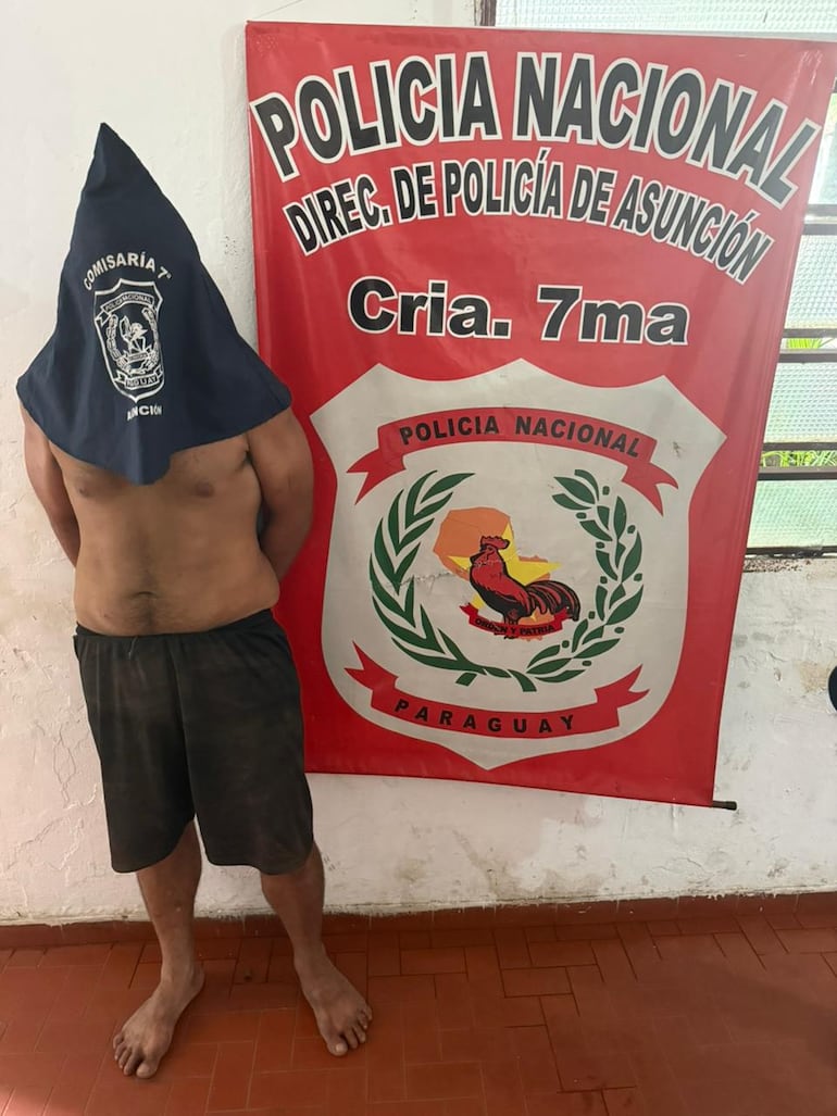Osvaldo Daniel Jara fue detenido como el supuesto autor del hurto de la motocicleta.