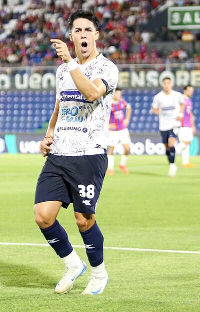 Ronald Cornet (22 años), mediocampista del Sportivo 2 de Mayo.