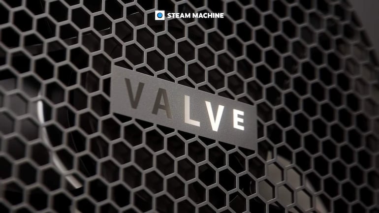 Rejilla de ventilación con diseño hexagonal y el nombre 'VALVE' resaltado, sin personas en la imagen.