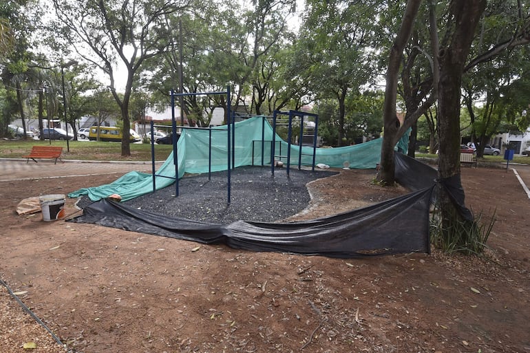 Un espacio para hacer calistenia está próximo a inaugurarse, además de otras mejoras.