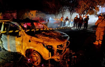 Devastador ataque del EPP al puesto policial de la colonia Naranjito.