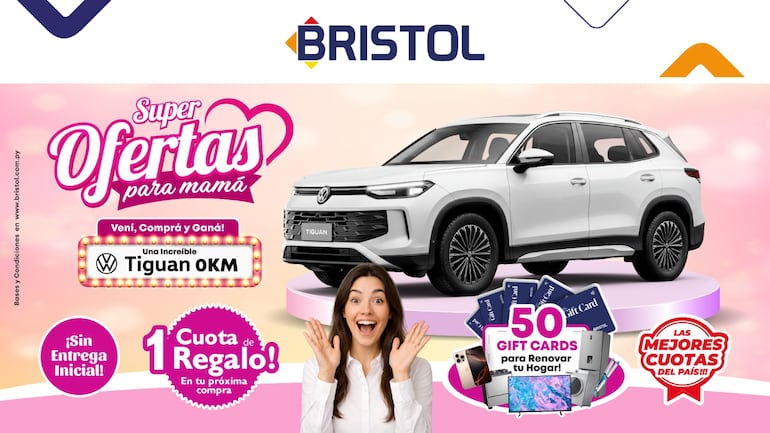 Bristol ofrece los mejores premios por el mes de las madres.