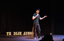 El comediante Juanse Buzó se presentará este fin de semana en Asunción dos únicas funciones de su unipersonal "Es todo un tema".