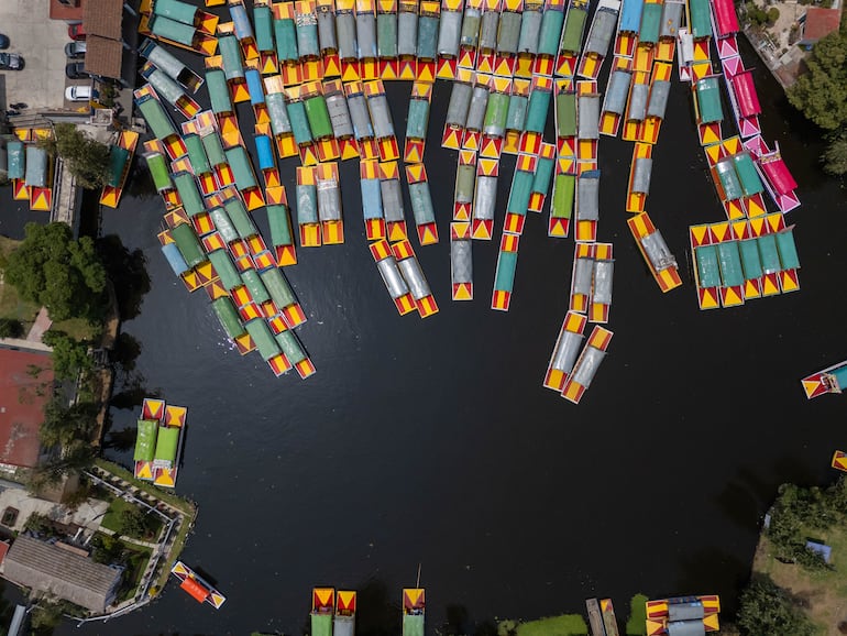 Xochimilco, México.