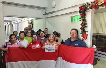 Integrantes del Sindicato Auténtico de Defensa del IPS lamentaron la indiferencia por parte del presidente de la previsional.