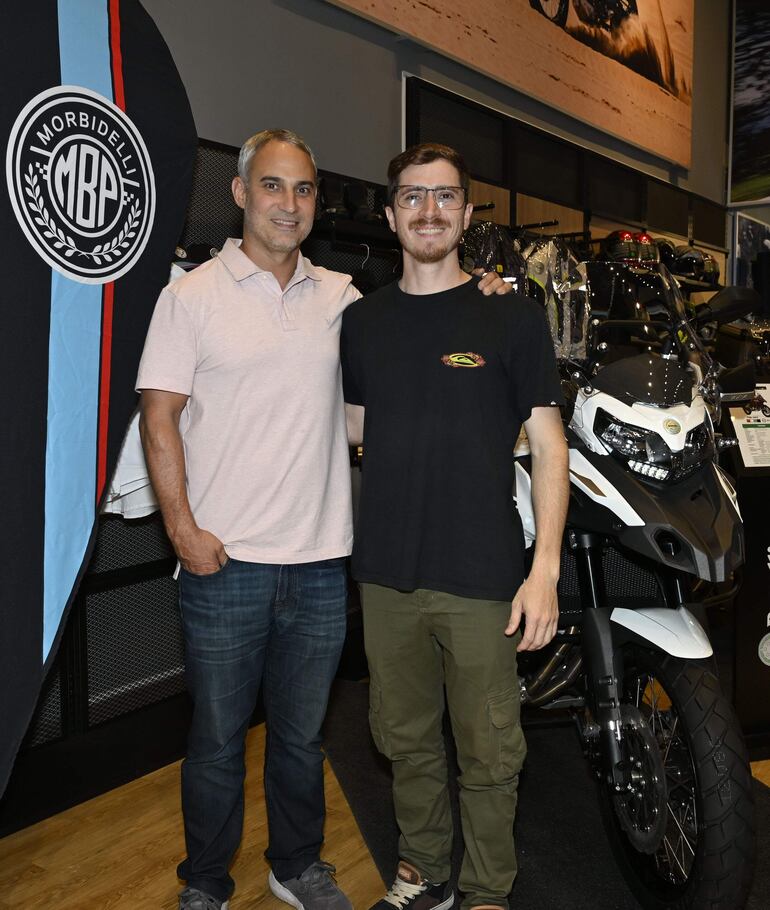 Pedro Valiente y Micky Pepermans.