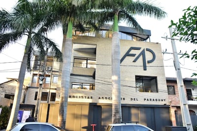 Fachada de la flamante sede de Futbolistas Asociados del Paraguay (FAP)