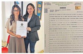 El acuerdo fue firmado ayer, tras la audiencia de conciliación.