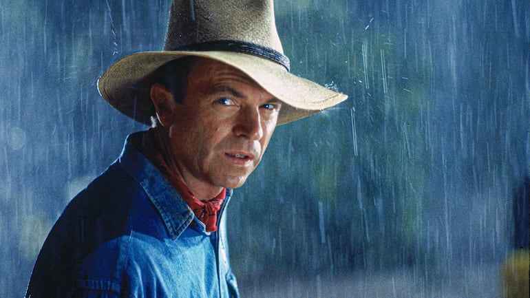 Jurassic Park película Sam Neill