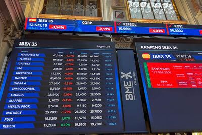 Las bolsas europeas se desploman al igual que el precio del crudo Brent, afectados por el recrudecimiento de guerra comercial, después de que China haya anunciado su respuesta a los aranceles aprobadas por Donald Trump.