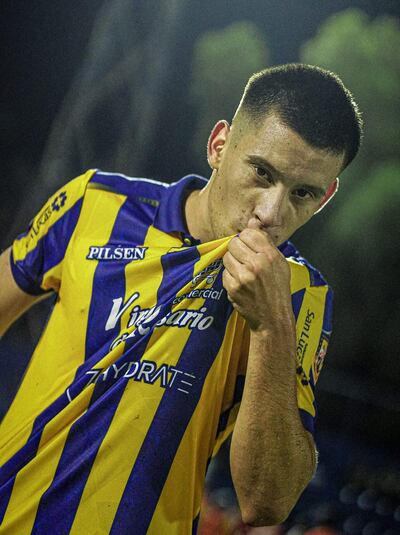 Mathías Suárez, del Sportivo Luqueño