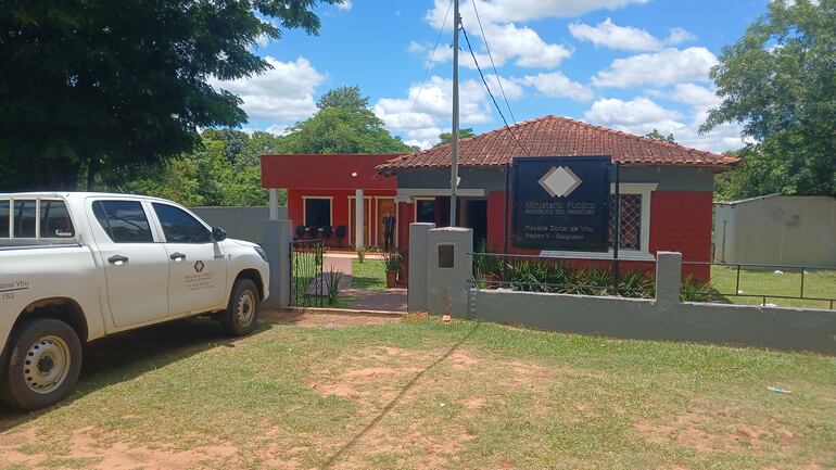 La sede de la fiscalía del distrito de Yhû.