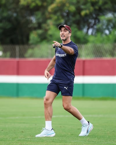 El argentino Luis Francisco Zubeldía (44 años), entrenador de Fluminense.