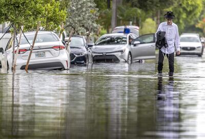 Florida declara el estado de emergencia por graves inundaciones en cinco condados sureños