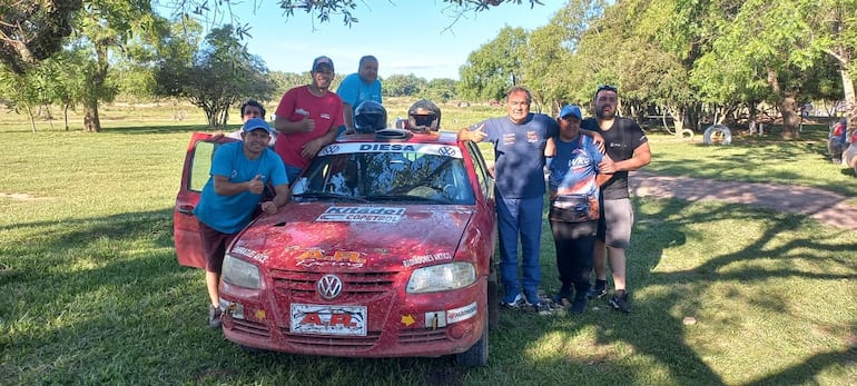 Johnny Zeballos, que será navegado esta vez por Luis Ríos en el VW Gol 1.6, ya está listo para su 25ª edición (participa de manera ininterrumpida desde el año 2.000).
