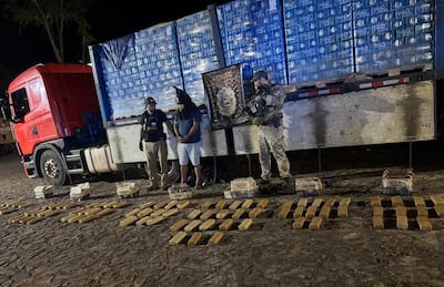 Cae camión de cerveza que transportaba marihuana.
