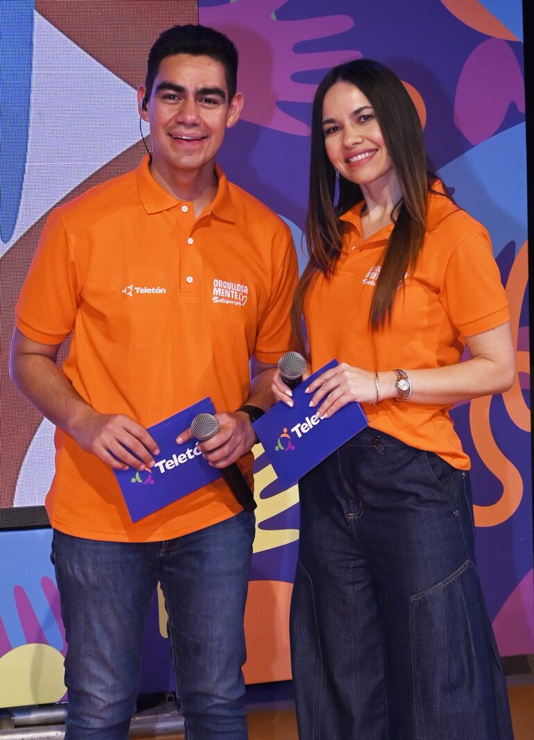 Santiago González y Melissa Quiñónez. 
