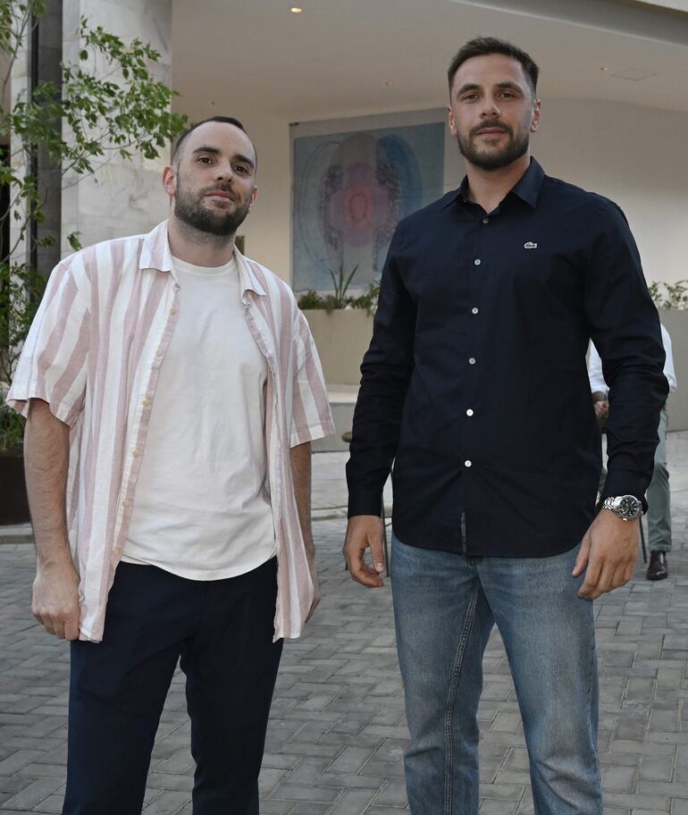 Matthieu Bouthors y Sebastien Beaupied.