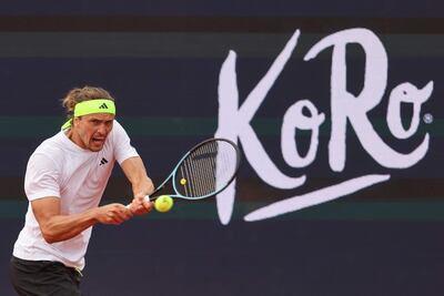 El alemán Alexander Zverev sigue a pasos firmes.