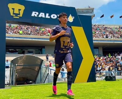 Robert Osmar Morales Benítez (27 años) registra 26 partidos y 10 goles en Pumas de la UNAM.